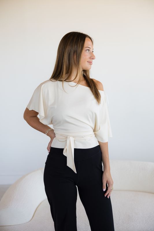 The Shianne Wrap Top
