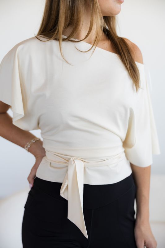 The Shianne Wrap Top