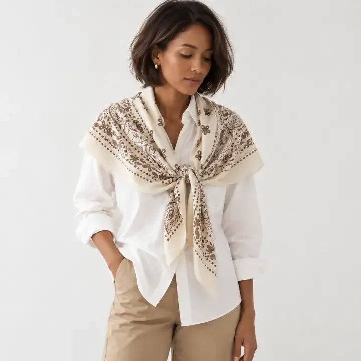 Oversized Bandana Scarf