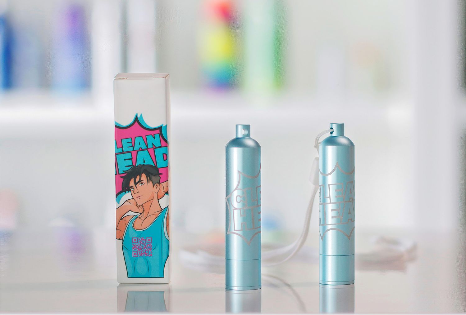 Clean Head Aromatherapy Tube TEAL