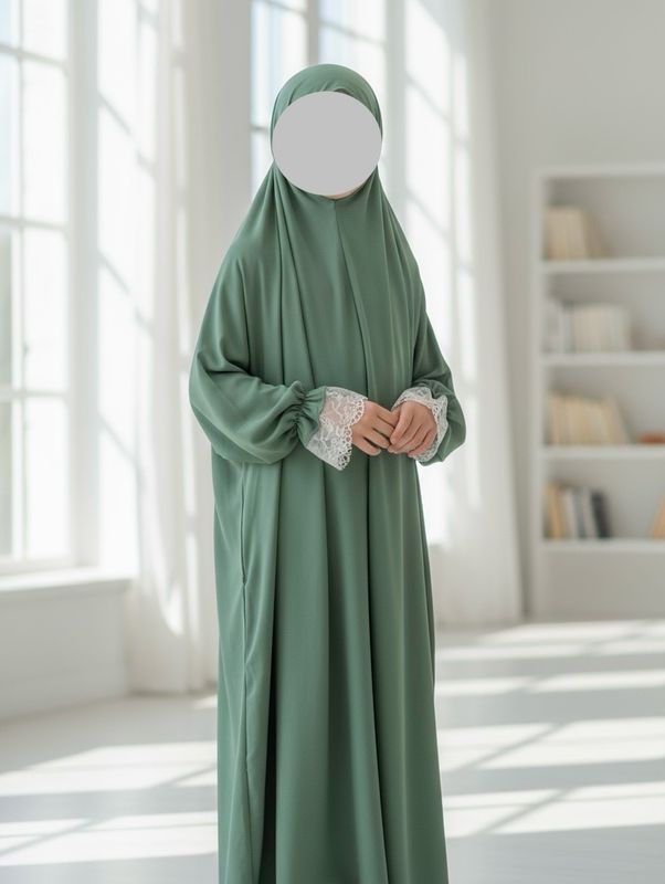 أطفال لون اخضر