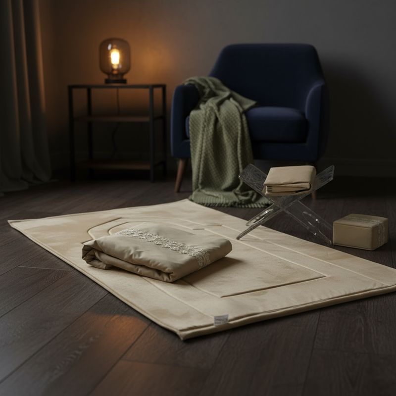 طقم صلاة بيج سادة