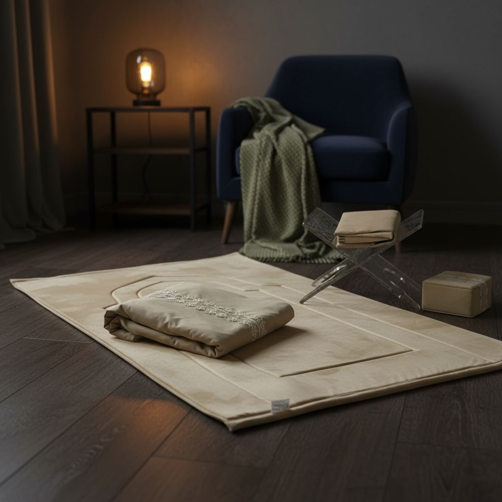 طقم صلاة بيج سادة