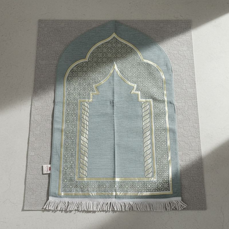 سجادة شامواه رصاصي