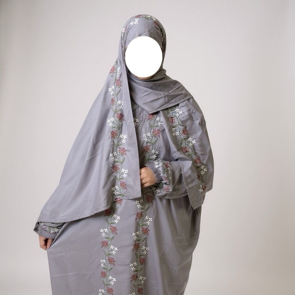 بنفسجي تطريز كامل