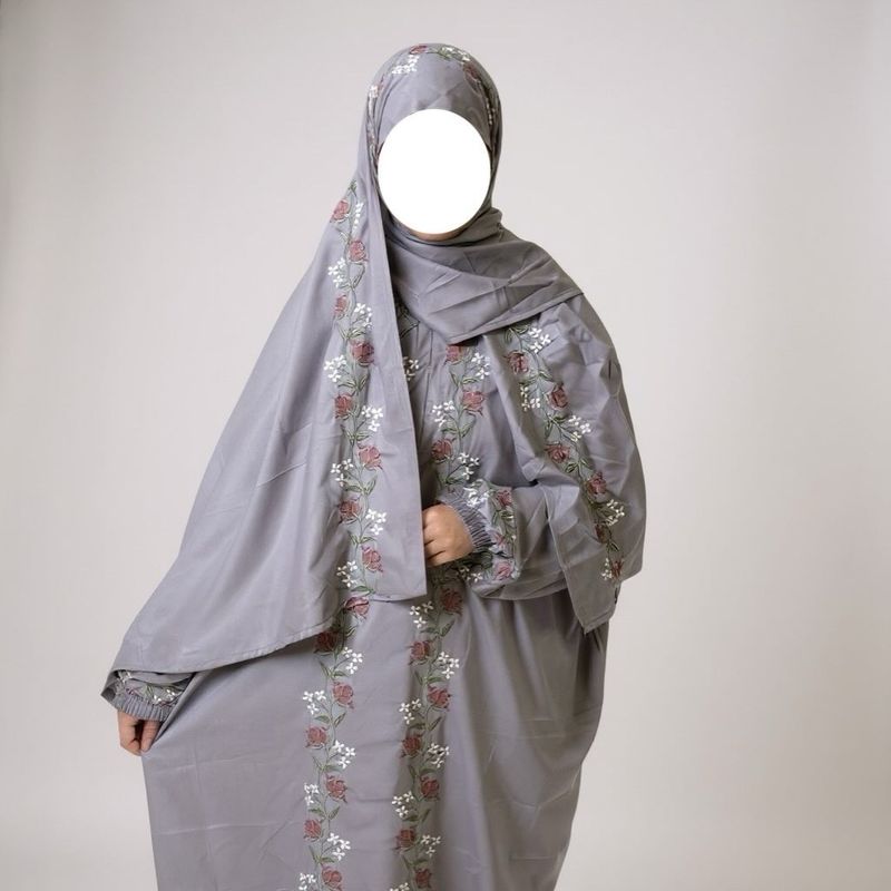 بنفسجي تطريز كامل