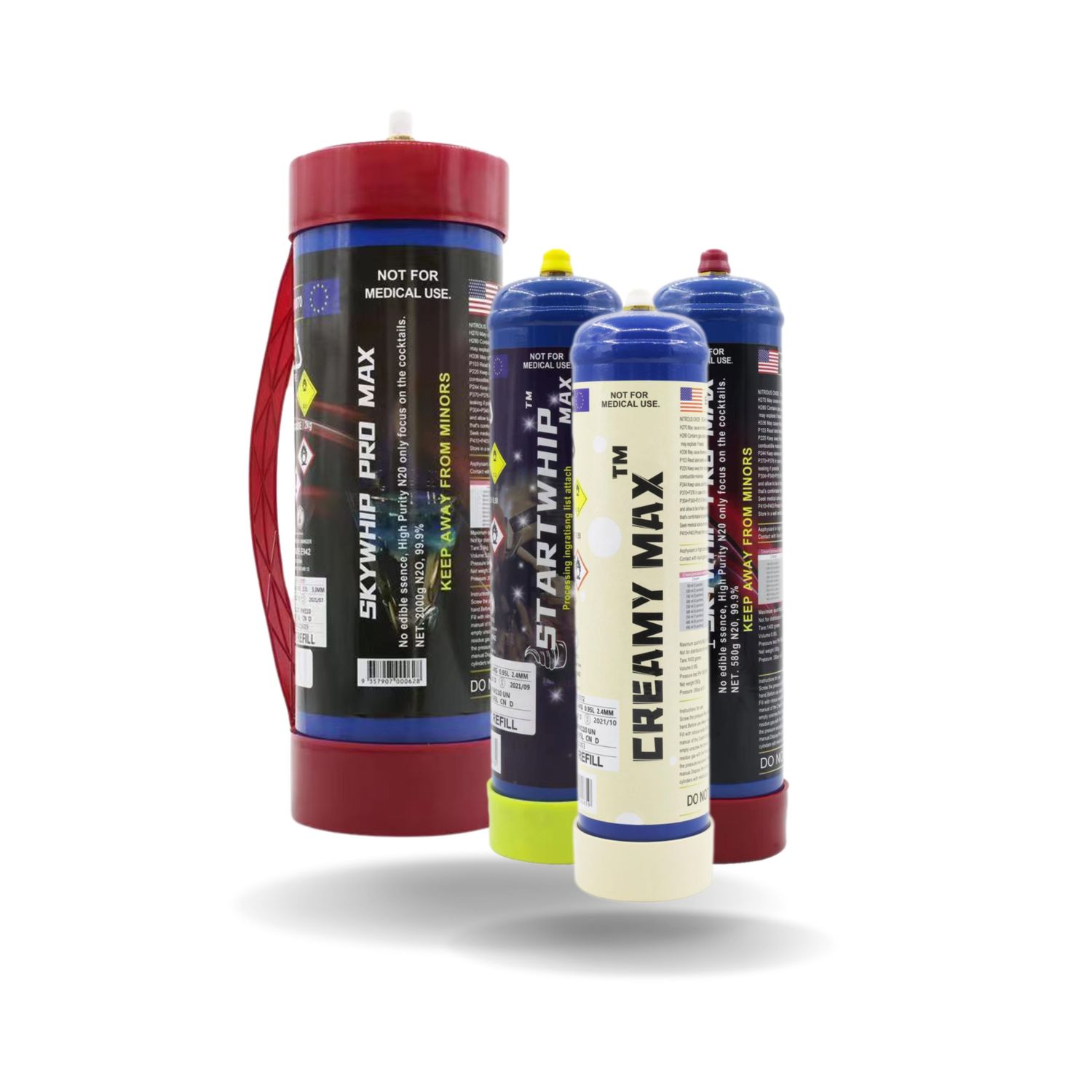 ONLY $200: SKWYHIP PRO MAX 3.3L + 3 x 660G Cream Chargers
