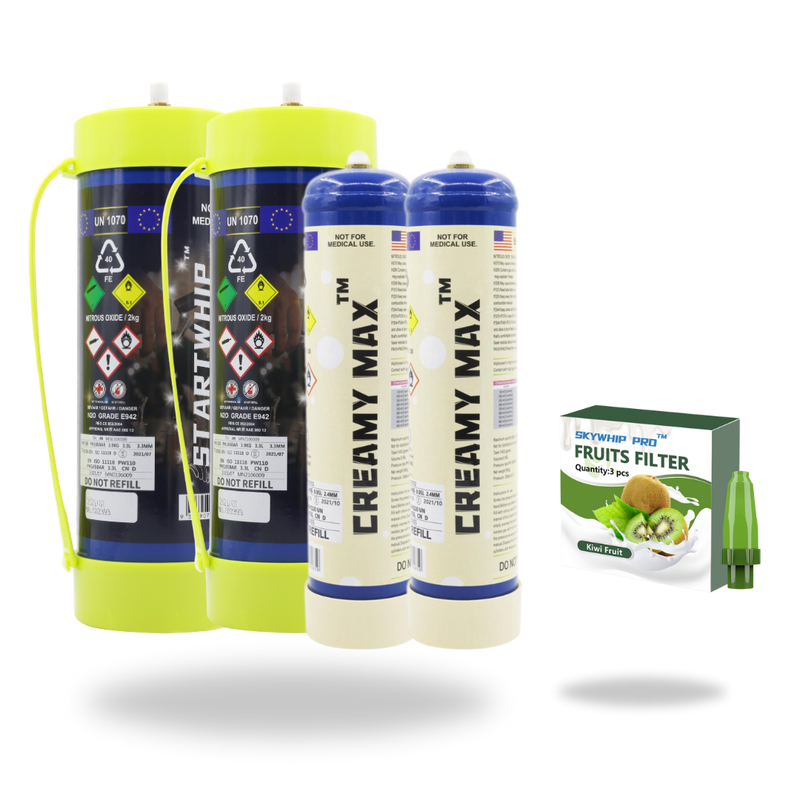 ONLY$200: STARTWHIP Max 3.3L x 2 + 660g Cream Chargers x 2