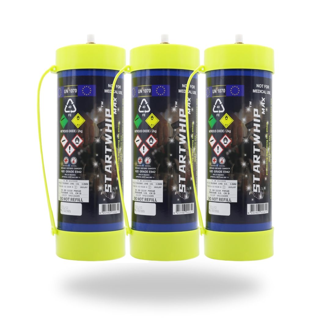 ONLY FOR WEEKEND!!!!!!!  STARTWHIP Max 3.3L x 3 Cream Chargers