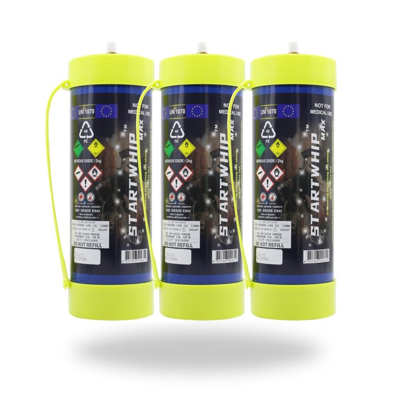 ONLY FOR WEEKEND!!!!!!!  STARTWHIP Max 3.3L x 3 Cream Chargers