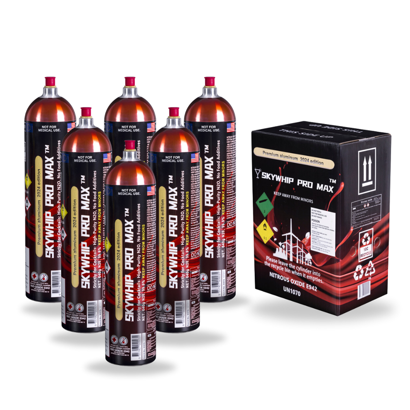 Skywhip Pro Max Aluminum 640g Cream Chargers