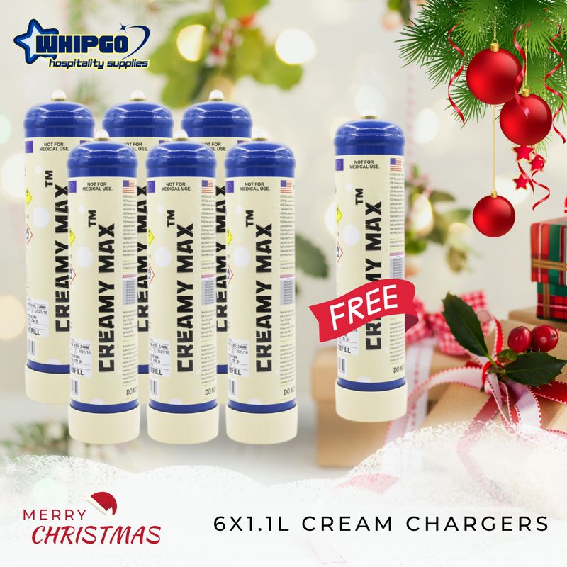 ONLY $178.99: 6 x CREAMY MAX 660G + 1 Free Tank