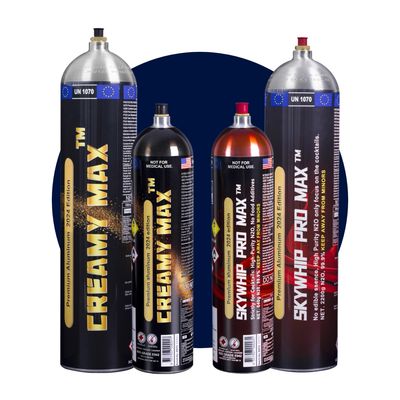 ALUMINUM CREAM CHARGERS