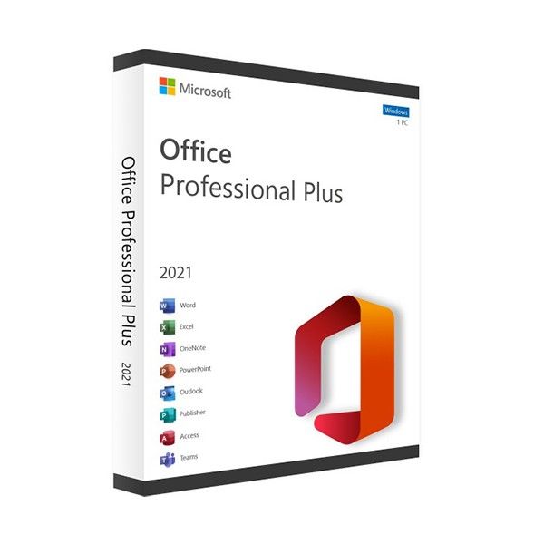 Microsoft Office 2021 Pro Plus ( 1 PC,  Licenza Retail a Vita ) Chiave Attivazione - LifeTime | Consegna Digitale.