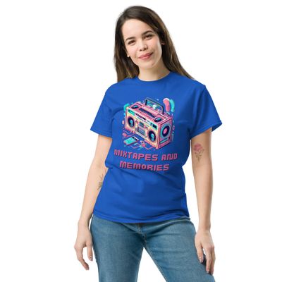 Men&#39;s classic tee | Mixtapes And Memories T-shirt