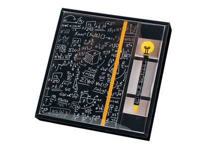 QUADERNO A5 + PENNA MATH