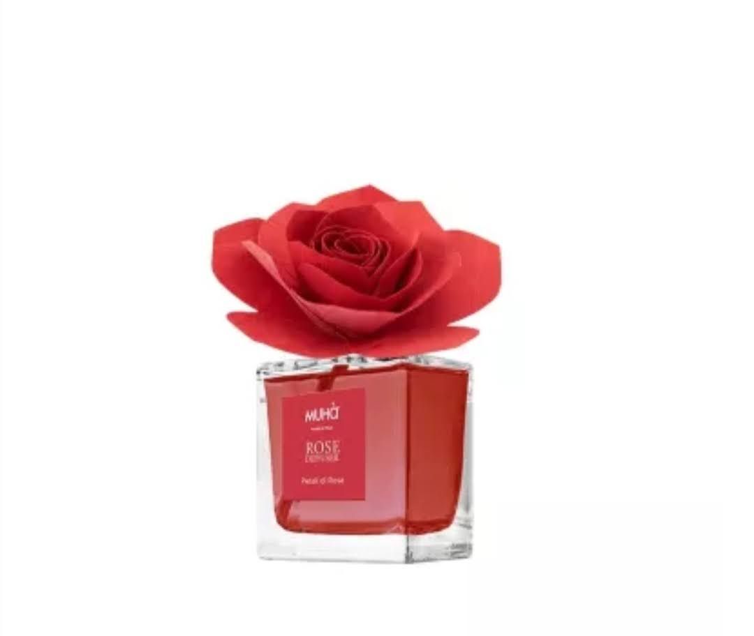 Profumatore D&#39;ambiente Rosa Diffuser Petali Di Rosa 100 Ml