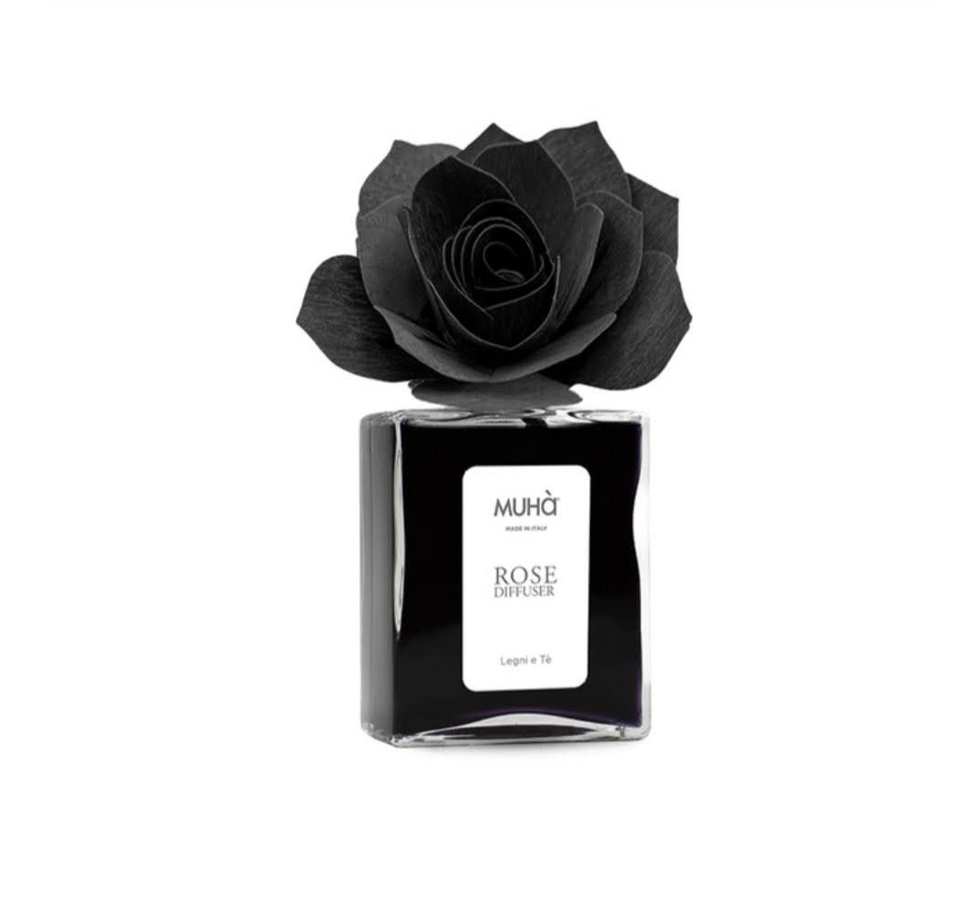 MUHÀ Diffusore per Ambiente Rosa ai Legni e Tè - 200ML