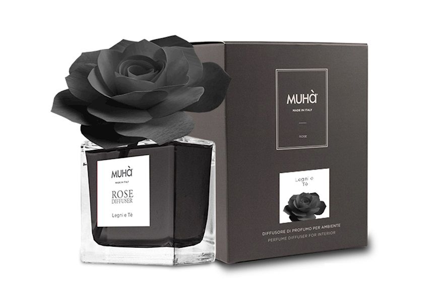 MUHÀ Diffusore Profumatore D'ambiente Rosa Nera 100ML 
