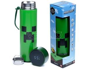 Minecraft Edition Bottiglia d&#39;Acqua in Acciaio Inossidabile Eco-Friendly con Display Digitale della Temperatura