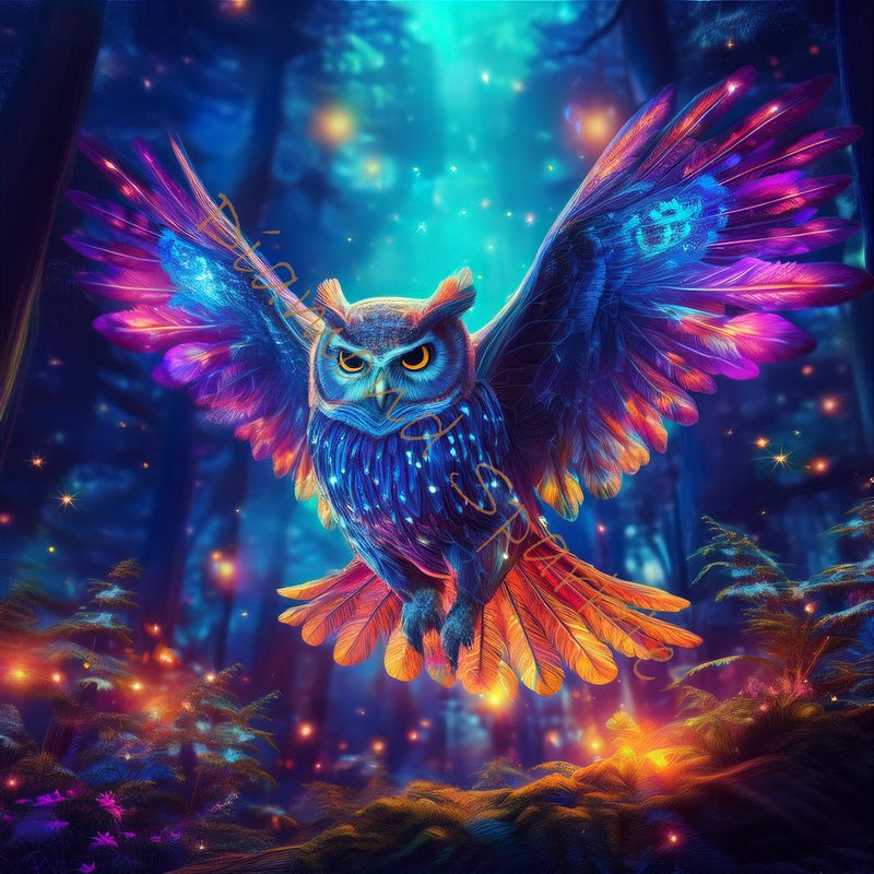 Diamond Painting "Mystery Owl"