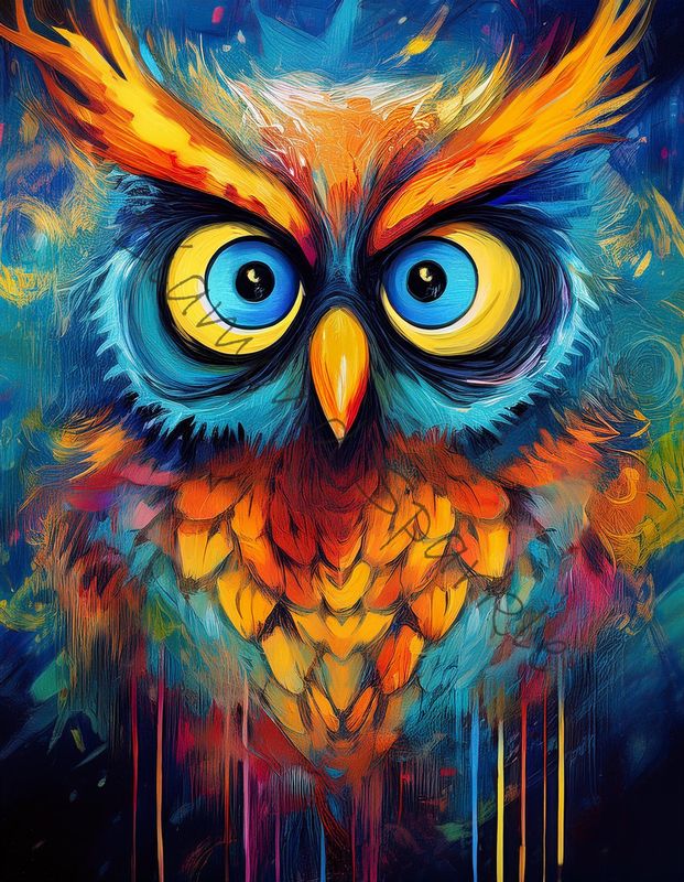 Diamond Painting Bild "Truces noctua"