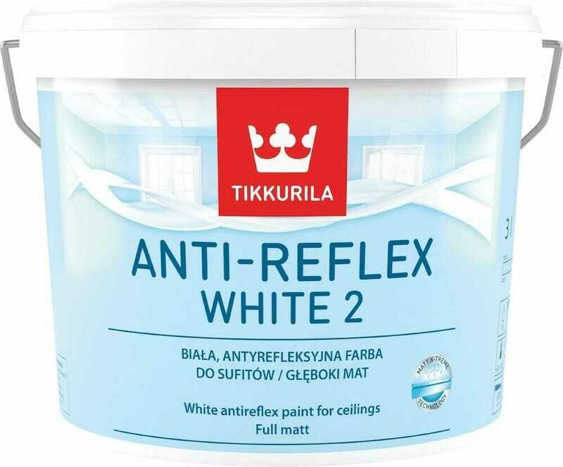 Tikkurila AR2 Anti-Reflex 2 White 3L - CLICK FOR BULK BUY DISCOUNTS