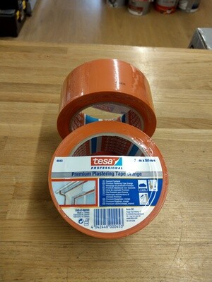 Tesa Orange Building Protection Tape 50mm