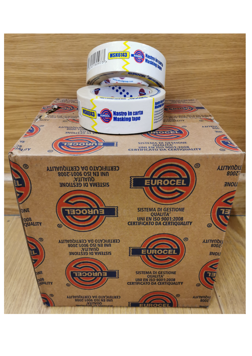 Eurocell MSK6143 General Masking Tape 75mm x 50m BOX of 16