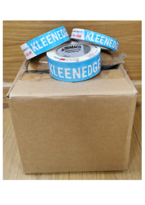 KleenEdge Low Tack Masking Tape 48mm x 50m BOX of 12