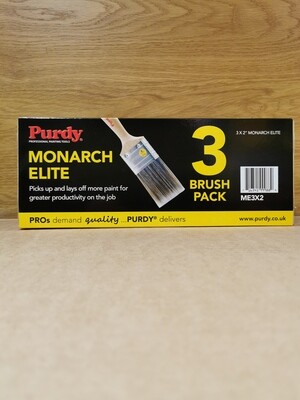 Purdy ME3X2 Monarch Elite 3 Brush Set