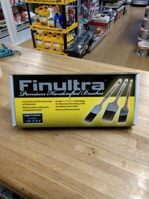 Arroworthy Finultra Angled 3 Brush Set 1.5", 2" & 2.5"