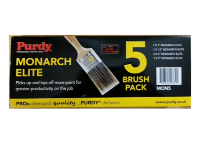 Purdy MON5 Monarch Elite 5 Brush Set