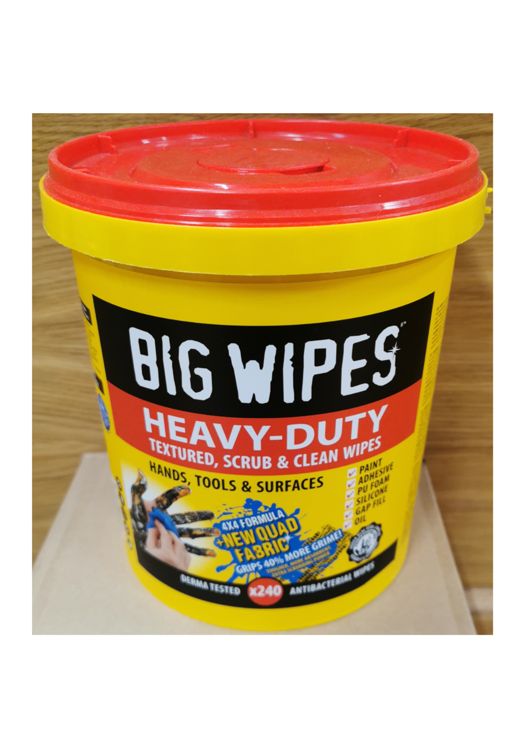 Big Wipes Heavy-Duty Wipes 80 Pack - G2420 - Bigwip