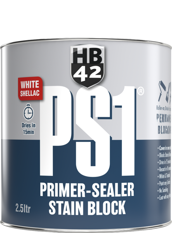 HB42 PS1 Shellac Primer 500ml -5L click here to select size) Prices From