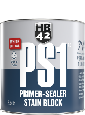 HB42 PS1 Shellac Primer 500ml -5L click here to select size) Prices From