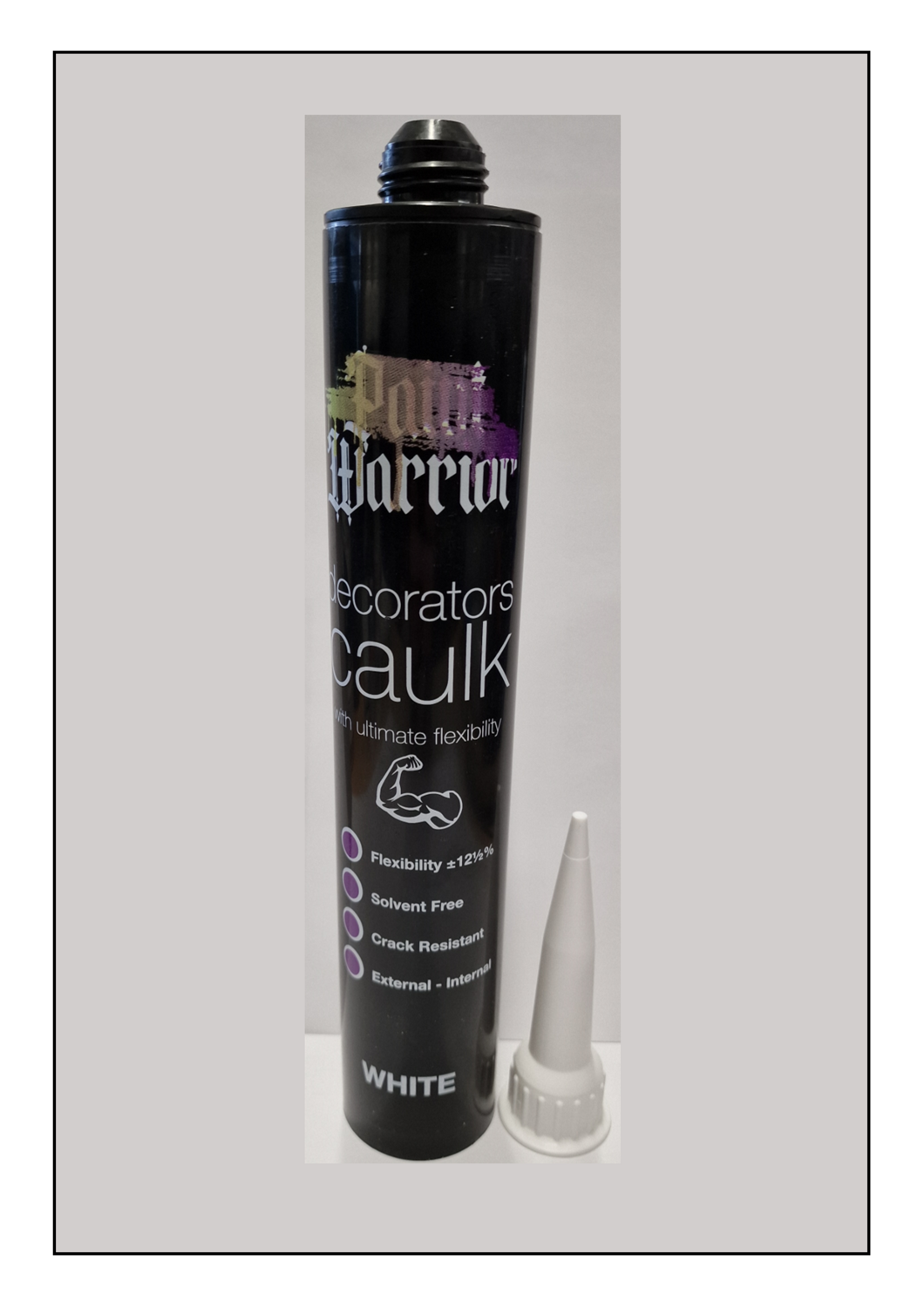 Paint Warrior Decorators Caulk GREY C4 Tube 380ml Prices From