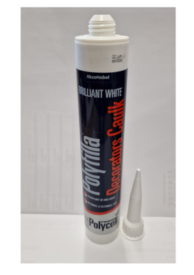 Polycell Trade Polyfilla Decorators Caulk WHITE C4 Tube 380ml Prices From