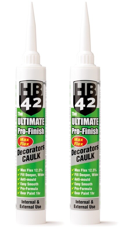 HB42 Ultimate Decorators Caulk WHITE C4 Tube 380ml Prices From