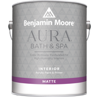Benjamin Moore Aura Bath & Spa Matte in Super White 0.94L