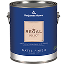 Benjamin Moore Regal Select Matte Mixed Colour 3.79L BULK BUY DISCOUNTS