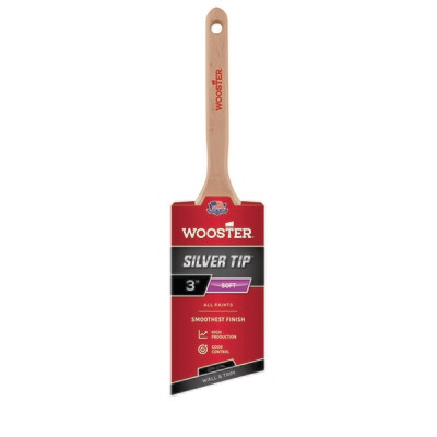 Wooster Silver Tip 5228 Series Oval Angled Brush  1.5" to 3" (click here to select size) Prices From