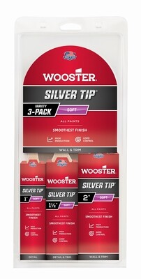 Wooster Silver Tip 3 Brush Set 1" + 1.5" + 2"