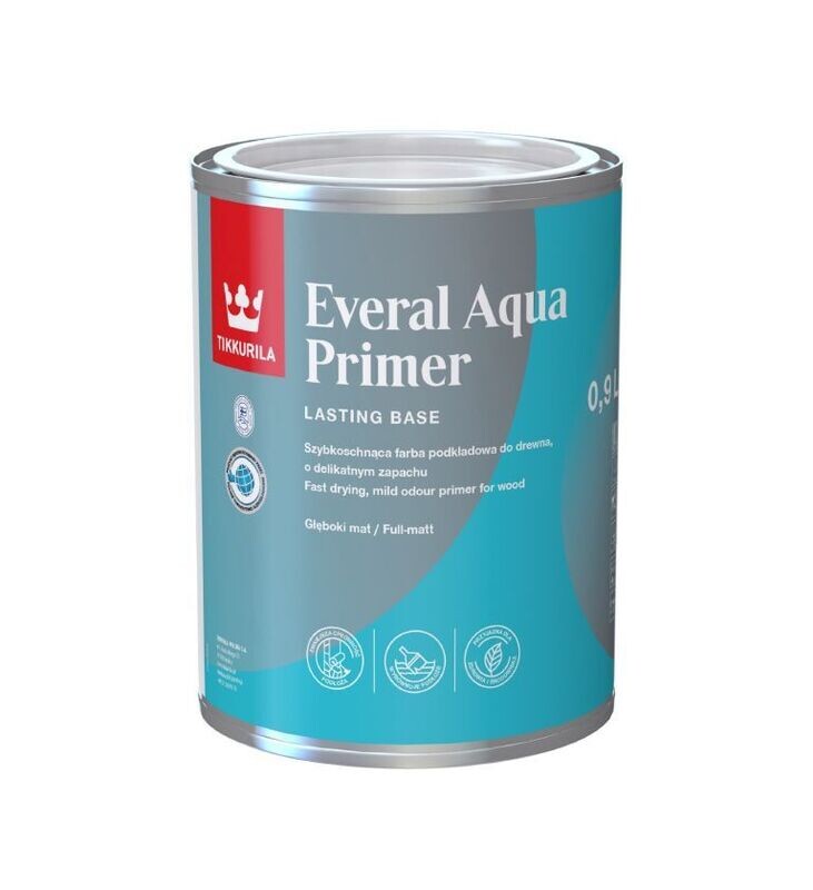 Tikkurila Everal Aqua Primer 0.9L Colour Mix