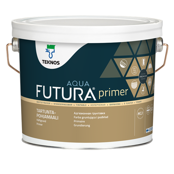 Teknos Futura Aqua  Primer  0.9L & 2.7L Colour (click here to select colour & size) Prices From
