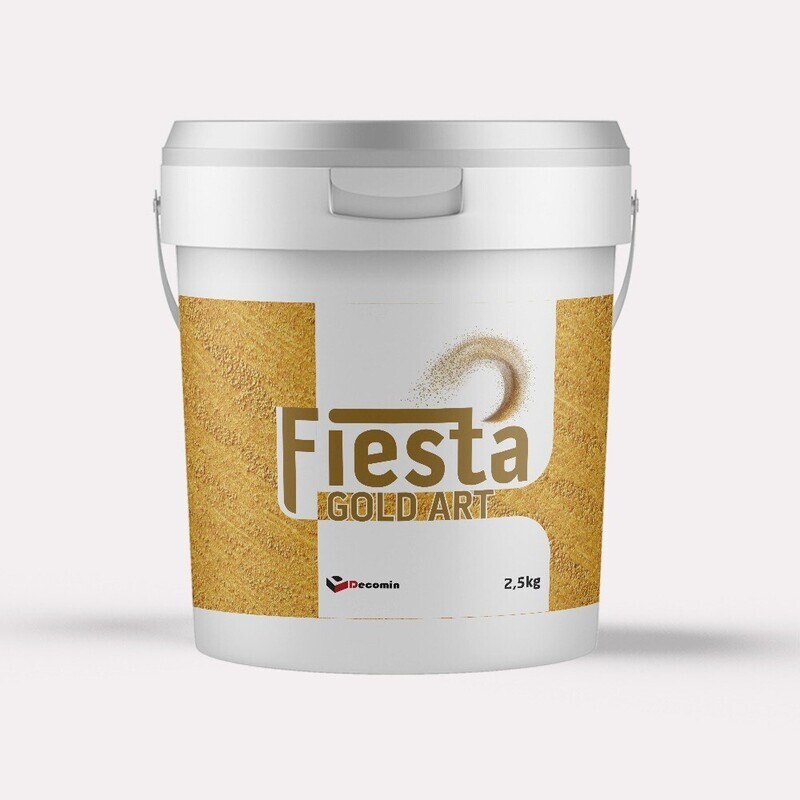 Decomin Fiesta Metalic Art 2.5kg Gold