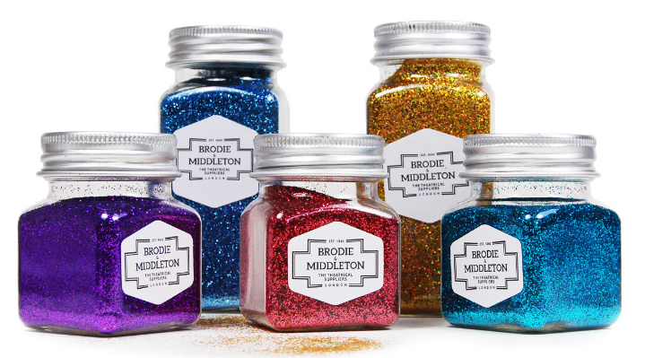 Brodie & Middleton Plastic Glitter Gold 100g