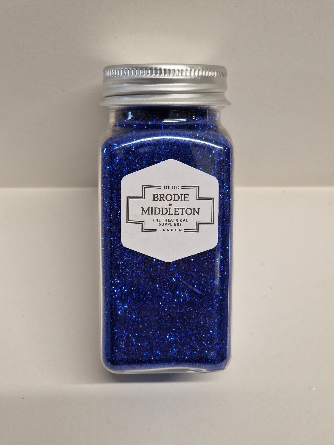 Brodie & Middleton Plastic Glitter Dark Blue 100g