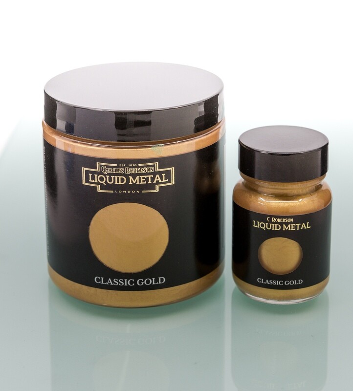 C Roberson liquid Metal Paint Classic Gold 30ml