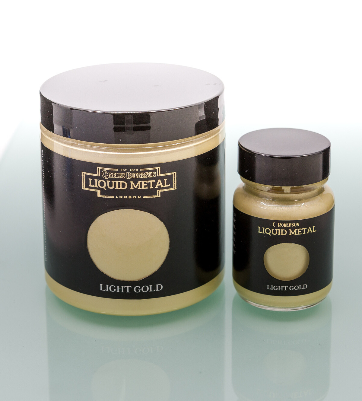 C Roberson liquid Metal Paint Light Gold 30ml